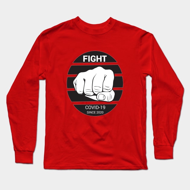 Fight Long Sleeve T-Shirt by dddesign